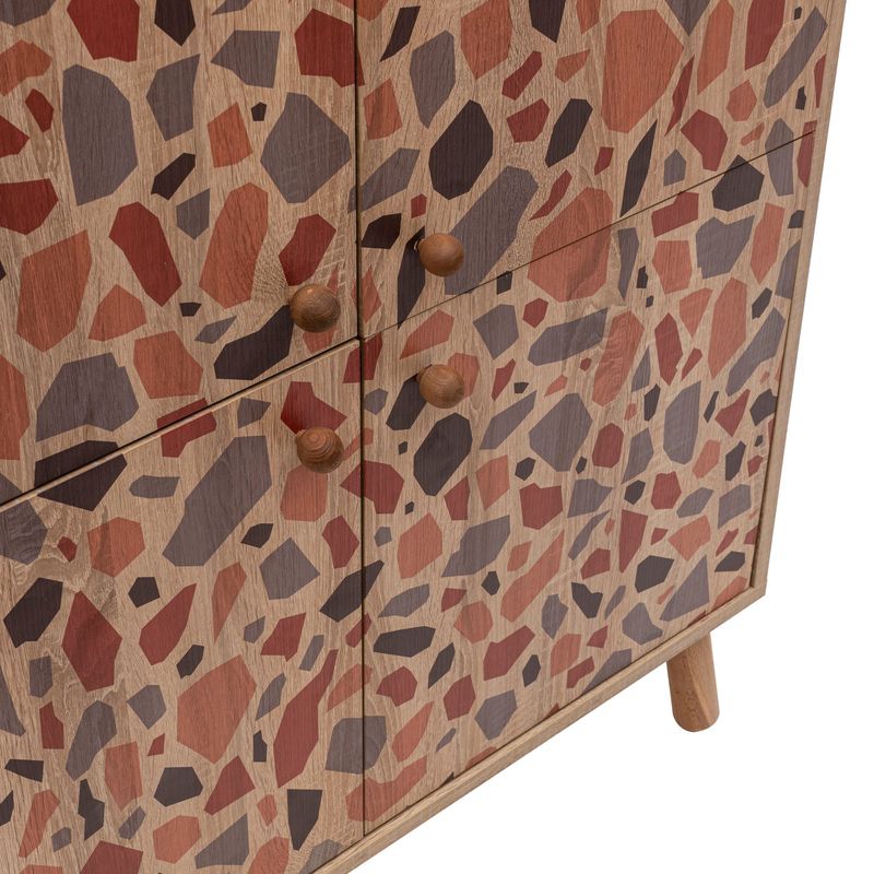 Casa si Gradina - Mobilier - Dulapuri si sifoniere - Dulapuri - Dulap multifunctional, Hanah Home, pal melaminat, multicolor, 95x36x111 cm, 869VEL4520 - Infinity.ro