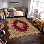 Casa si Gradina - Textile si covoare - Covoare - Covoare casa - Covor, Conceptum Hypnose, rosu, 100x150 cm, 70% bumbac, 30% chenille, antiderapant - Infinity.ro