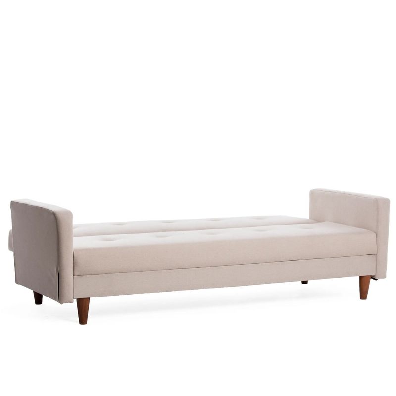 Casa si Gradina - Mobilier - Canapele si coltare - Canapele - Canapea extensibila 3 locuri, Atelier Del Sofa, poliester, crem, 200x83x75 cm - Infinity.ro