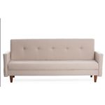Casa si Gradina - Mobilier - Canapele si coltare - Canapele - Canapea extensibila 3 locuri, Atelier Del Sofa, poliester, crem, 200x83x75 cm - Infinity.ro