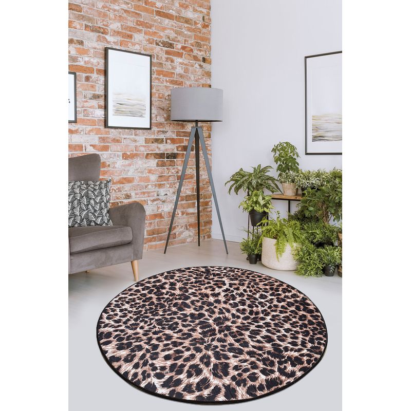 Casa si Gradina - Textile si covoare - Covoare - Covoare casa - Covor, Conceptum Hypnose, multicolor, 140 cm, 100% poliester, antiderapant, 286CHL4116 - Infinity.ro
