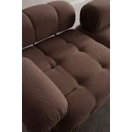 Casa si Gradina - Mobilier - Canapele si coltare - Canapele - Canapea 3 locuri, Hanah Home, lemn fag si pal, cappuccino, 300x100x80 cm - Infinity.ro