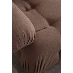 Casa si Gradina - Mobilier - Canapele si coltare - Canapele - Canapea 3 locuri, Hanah Home, lemn fag si pal, cappuccino, 300x100x80 cm - Infinity.ro