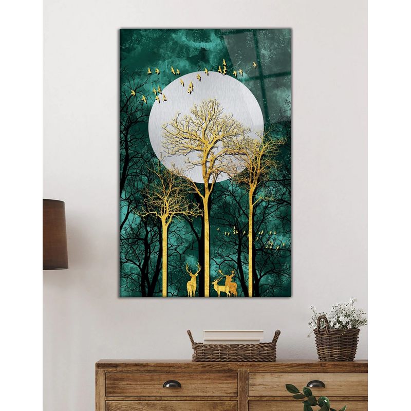 Casa si Gradina - Decoratiuni - Tablouri - Tablou decorativ, Wallxpert, sticla calita, multicolor, 90x60 cm, 221JRS1977 - Infinity.ro
