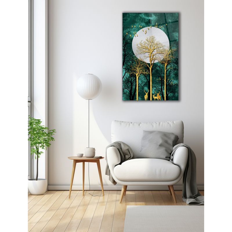 Casa si Gradina - Decoratiuni - Tablouri - Tablou decorativ, Wallxpert, sticla calita, multicolor, 90x60 cm, 221JRS1977 - Infinity.ro