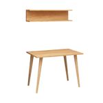 Casa si Gradina - Mobilier - Mese si birouri - Birouri - Birou de studiu, Hanah Home, pal melaminat, stejar, 80x60x74 cm - Infinity.ro