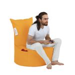 Casa si Gradina - Gradina si terasa - Mobilier exterior - Canapele si fotolii gradina - Fotoliu puf de gradina, Atelier Del Sofa, poliester, portocaliu, 65x90x60 cm - Infinity.ro