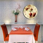 Casa si Gradina - Decoratiuni - Ceasuri - Ceas decorativ, Wallxpert, mdf, multicolor, 40 cm, 238HMA3148 - Infinity.ro