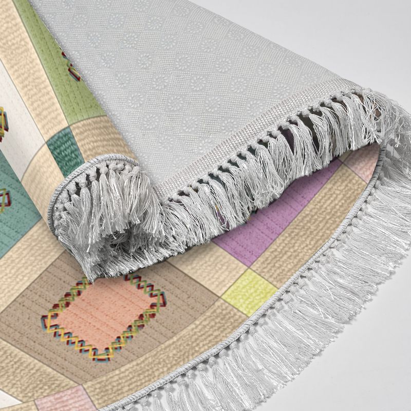 Casa si Gradina - Textile si covoare - Covoare - Covoare casa - Covor, Conceptum Hypnose, pudra, 120x180 cm, 100% poliamida, antiderapant, lavabil la masina, 955ANR1840 - Infinity.ro