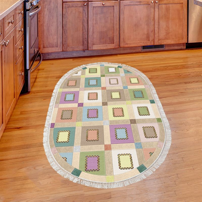 Casa si Gradina - Textile si covoare - Covoare - Covoare casa - Covor, Conceptum Hypnose, pudra, 120x180 cm, 100% poliamida, antiderapant, lavabil la masina, 955ANR1840 - Infinity.ro