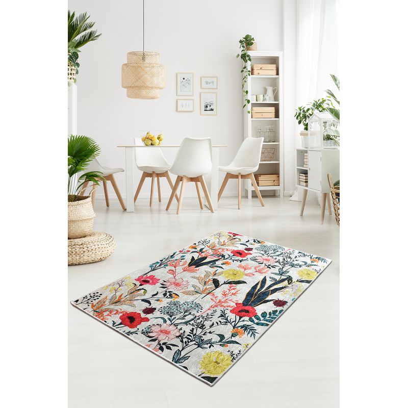 Casa si Gradina - Textile si covoare - Covoare - Covoare casa - Covor, Conceptum Hypnose, multicolor, 120x180 cm, 100% poliester, antiderapant, 882CHL1284 - Infinity.ro