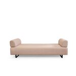 Casa si Gradina - Mobilier - Canapele si coltare - Canapele - Canapea extensibila 3 locuri, Hanah Home, cadru lemn fag, bej, 220x90x80 cm - Infinity.ro