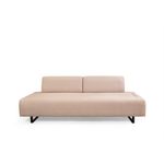 Casa si Gradina - Mobilier - Canapele si coltare - Canapele - Canapea extensibila 3 locuri, Hanah Home, cadru lemn fag, bej, 220x90x80 cm - Infinity.ro