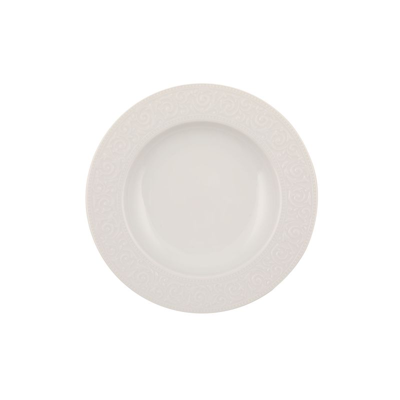 Casa si Gradina - Bucatarie si vesela - Vesela si tacamuri - Servicii de masa - Serviciu de masa 53 piese, Hermia, portelan, alb - Infinity.ro