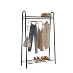 Casa si Gradina - Mobilier - Organizare si depozitare - Umerase si valeti - Cuier, Hanah Home, metal, negru, 144.5x32.5x89 cm - Infinity.ro