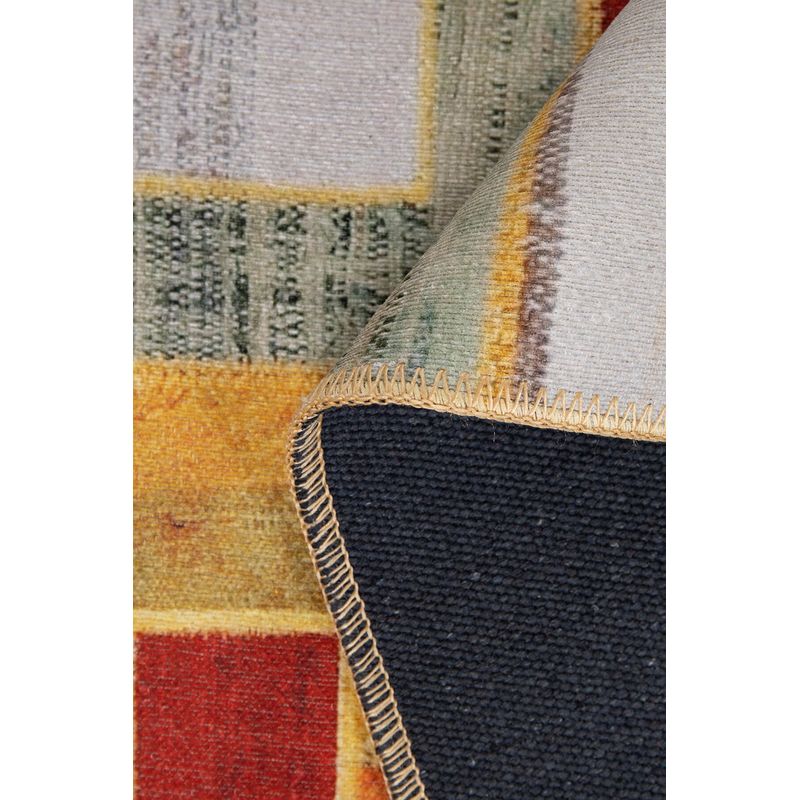 Casa si Gradina - Textile si covoare - Covoare - Covoare casa - Covor, Conceptum Hypnose, multicolor, 75x150 cm, 100% poliester, 473RTP3248 - Infinity.ro