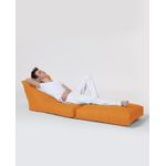 Casa si Gradina - Gradina si terasa - Mobilier exterior - Scaune si sezlonguri gradina - Fotoliu tip bean bag de gradina, Hanah Home, poliester impermeabil, portocaliu, 60x117x50 cm - Infinity.ro