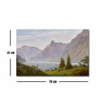 Casa si Gradina - Decoratiuni - Tablouri - Tablou decorativ pe panza, Wallxpert, panza piele de caprioara, multicolor, 45x70 cm, rama lemn, 249CVT1437 - Infinity.ro