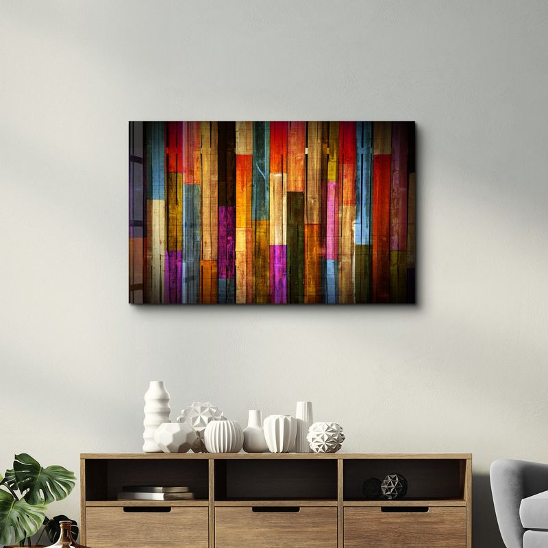 Casa si Gradina - Decoratiuni - Tablouri - Tablou decorativ, Wallxpert, sticla temperata, multicolor, 70x110 cm, 672BRS2834 - Infinity.ro