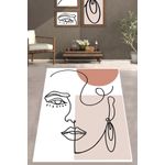 Casa si Gradina - Textile si covoare - Covoare - Covorase intrare - Covoras de intrare, Conceptum Hypnose, multicolor, 80x100 cm, 100% poliester, antiderapant, 286CHL5937 - Infinity.ro