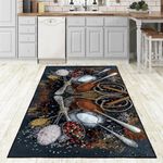 Casa si Gradina - Textile si covoare - Covoare - Covorase intrare - Covoras de hol, Conceptum Hypnose, multicolor, 80x200 cm, 100% poliester, antiderapant, 476HFT1118 - Infinity.ro