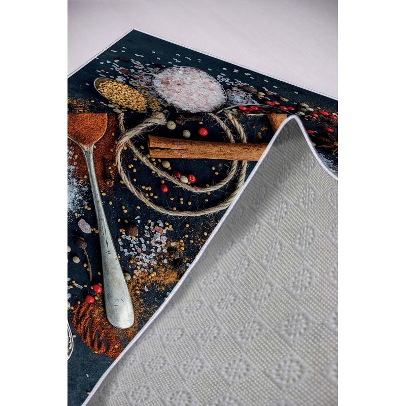 Casa si Gradina - Textile si covoare - Covoare - Covorase intrare - Covoras de hol, Conceptum Hypnose, multicolor, 80x200 cm, 100% poliester, antiderapant, 476HFT1118 - Infinity.ro