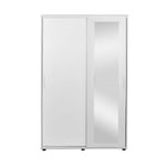 Casa si Gradina - Mobilier - Dulapuri si sifoniere - Dulapuri - Dulap hol, Hanah Home, pal melaminat, alb, 120x38x187 cm - Infinity.ro