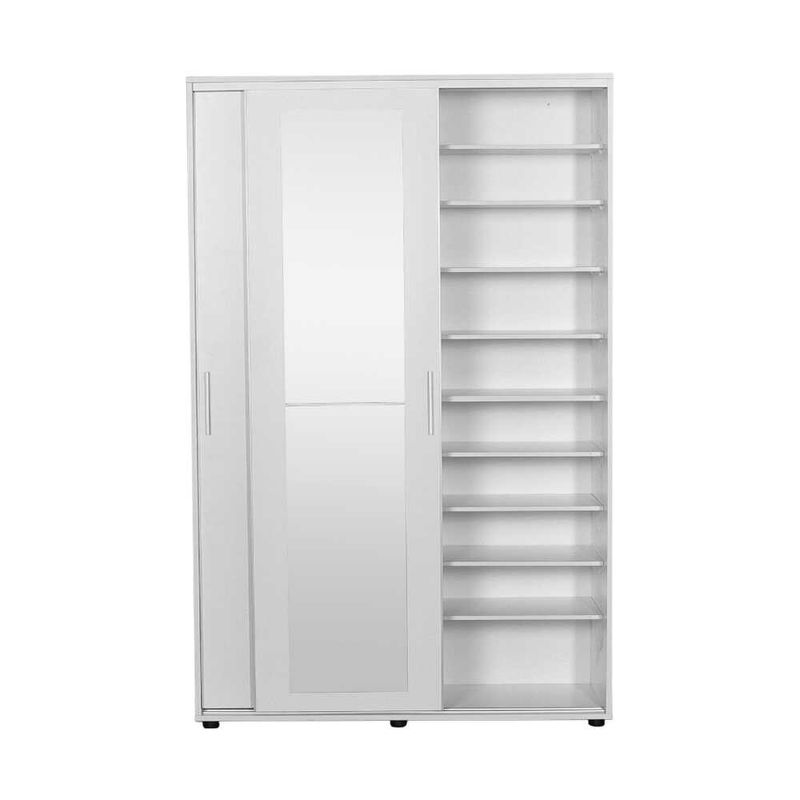 Casa si Gradina - Mobilier - Dulapuri si sifoniere - Dulapuri - Dulap hol, Hanah Home, pal melaminat, alb, 120x38x187 cm - Infinity.ro