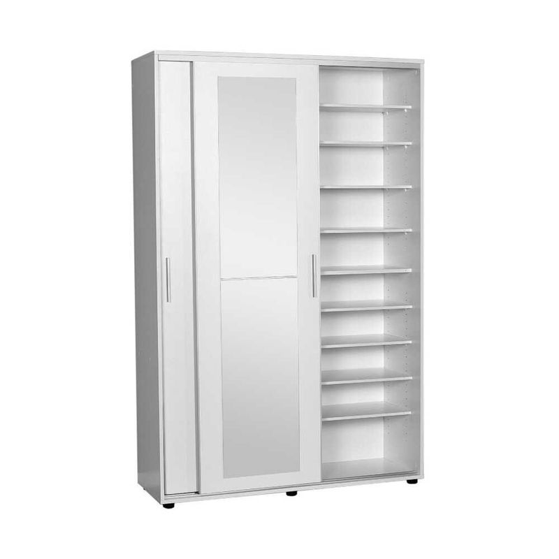 Casa si Gradina - Mobilier - Dulapuri si sifoniere - Dulapuri - Dulap hol, Hanah Home, pal melaminat, alb, 120x38x187 cm - Infinity.ro
