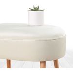 Casa si Gradina - Mobilier - Scaune si fotolii - Tabureti - Taburet, Atelier Del Sofa, catifea, crem, 63x44x47 cm - Infinity.ro