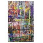 Casa si Gradina - Textile si covoare - Covoare - Covorase intrare - Covoras de intrare, Conceptum Hypnose, multicolor, 80x150 cm, 100% poliester, antiderapant, 593HFT1502 - Infinity.ro