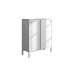 Casa si Gradina - Mobilier - Dulapuri si sifoniere - Dulapuri pantofi - Dulap pantofi, Hanah Home, pal melaminat, lemn si alb, 92x38x106 cm - Infinity.ro