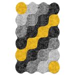 Casa si Gradina - Textile si covoare - Covoare - Covorase intrare - Covoras de intrare, Conceptum Hypnose, multicolor, 80x100 cm, 100% poliester, antiderapant, lavabil la masina, 286CHL4482 - Infinity.ro