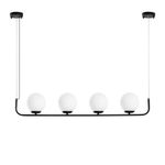 Casa si Gradina - Corpuri si surse de iluminat - Lustre si pendule - Candelabru, Opviq, metal, negru, 100x15x20-110 cm, inaltime reglabila - Infinity.ro
