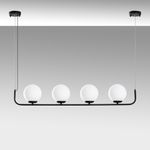 Casa si Gradina - Corpuri si surse de iluminat - Lustre si pendule - Candelabru, Opviq, metal, negru, 100x15x20-110 cm, inaltime reglabila - Infinity.ro
