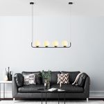 Casa si Gradina - Corpuri si surse de iluminat - Lustre si pendule - Candelabru, Opviq, metal, negru, 100x15x20-110 cm, inaltime reglabila - Infinity.ro