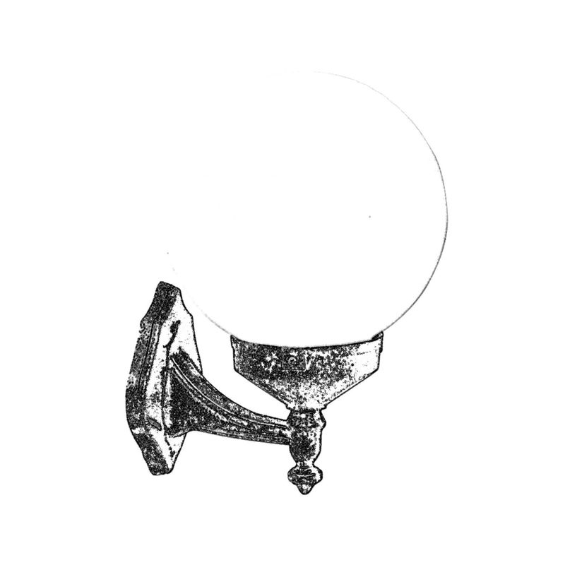 Casa si Gradina - Corpuri si surse de iluminat - Iluminat exterior - Felinare - Felinar de perete exterior, Opviq, abs, maro, 30x25 cm - Infinity.ro