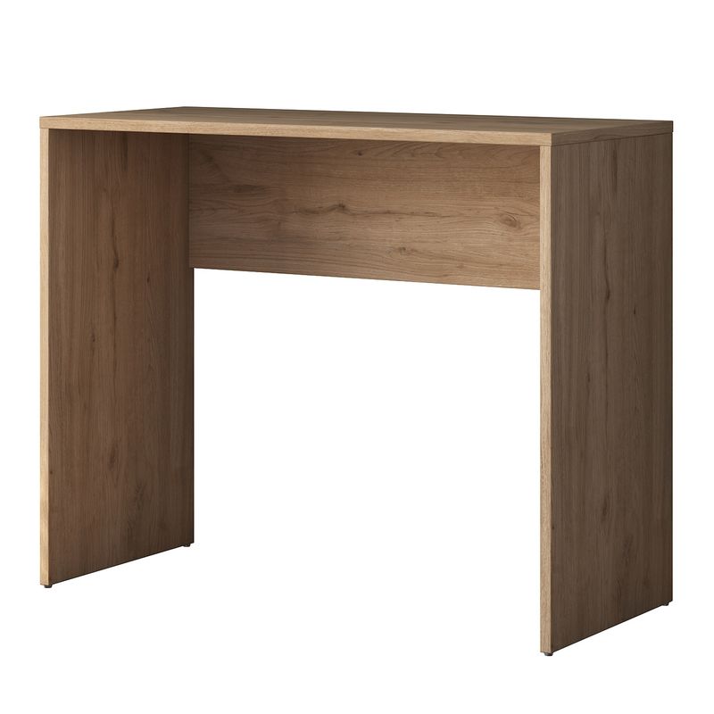 Casa si Gradina - Mobilier - Mese si birouri - Birouri - Birou de studiu, Hanah Home, pal melaminat, nuc, 90x40x73 cm - Infinity.ro