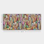 Casa si Gradina - Decoratiuni - Tablouri - Tablou decorativ, Wallxpert, panza, multicolor, 50x120 cm, rama lemn, 451ERN1170 - Infinity.ro