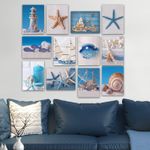 Casa si Gradina - Decoratiuni - Tablouri - Set tablouri decorative, Wallxpert, mdf, multicolor, 20x15 cm, 12 bucati, 364LUL1466 - Infinity.ro