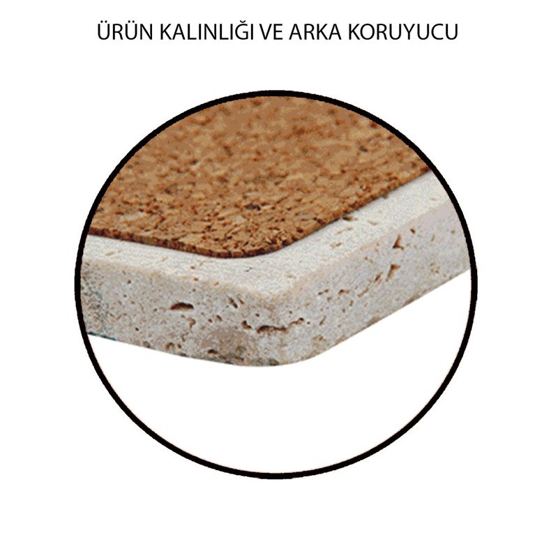 Casa si Gradina - Bucatarie si vesela - Accesorii bar - Suporturi bauturi - Set suporturi pentru pahare, Hermia, piatra naturala, multicolor, 10x10x1 cm, 4 bucati, 366TYR1123 - Infinity.ro