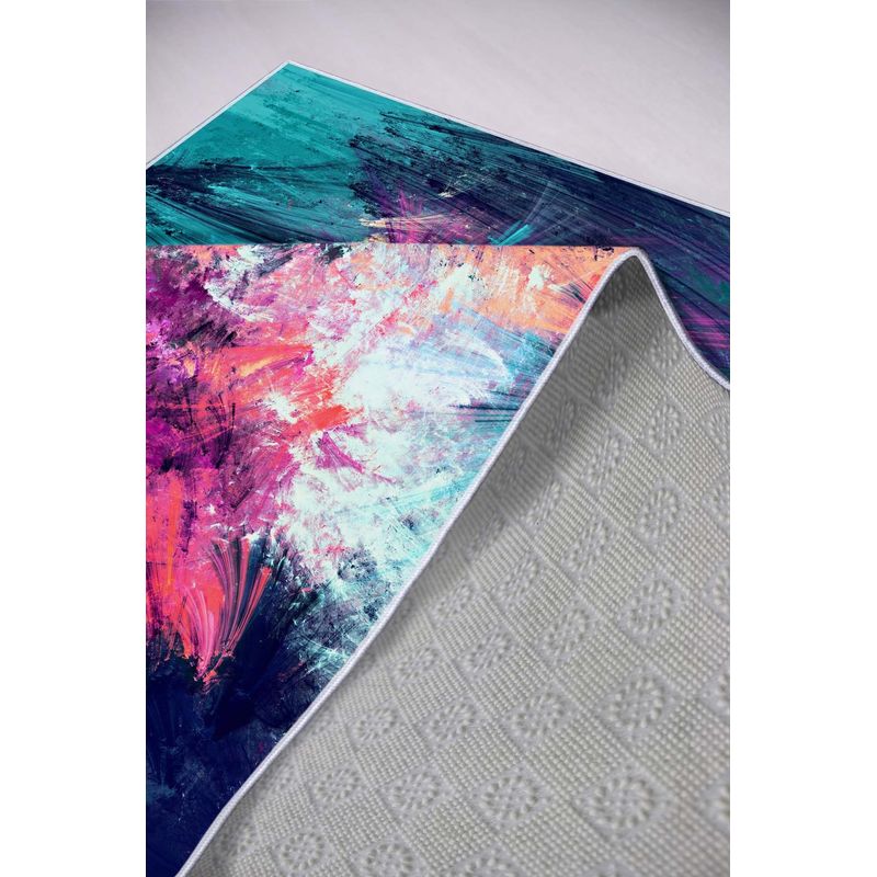 Casa si Gradina - Textile si covoare - Covoare - Covorase intrare - Covoras de intrare, Conceptum Hypnose, multicolor, 80x150 cm, 100% poliester, antiderapant, 478HFT1104 - Infinity.ro