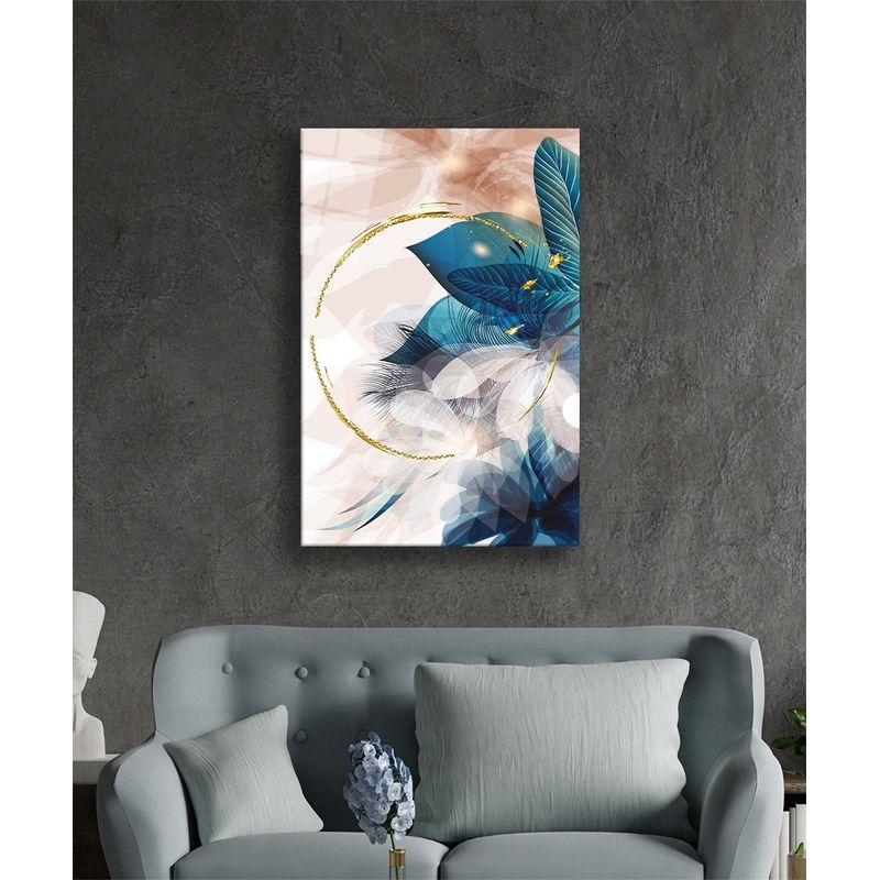 Casa si Gradina - Decoratiuni - Tablouri - Tablou decorativ, Wallxpert, sticla temperata, multicolor, 72x46 cm, 221JRS1649 - Infinity.ro