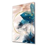Casa si Gradina - Decoratiuni - Tablouri - Tablou decorativ, Wallxpert, sticla temperata, multicolor, 72x46 cm, 221JRS1649 - Infinity.ro