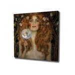 Casa si Gradina - Decoratiuni - Tablouri - Tablou canvas decorativ, Wallxpert, 100% panza, multicolor, 45x45 cm, rama lemn, 684GST1103 - Infinity.ro