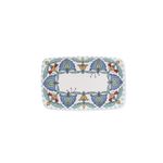Casa si Gradina - Bucatarie si vesela - Vesela si tacamuri - Farfurii si boluri - Farfurie de serviciu, Hermia, ceramica, multicolor, 34x25 cm - Infinity.ro