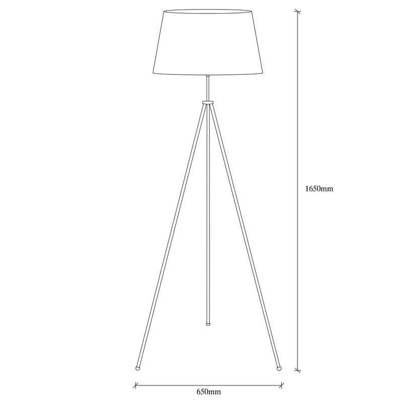 Casa si Gradina - Corpuri si surse de iluminat - Veioze si lampi - Lampadare - Lampadar, Opviq, metal, vintage maro deschis, 65x65x165 cm - Infinity.ro