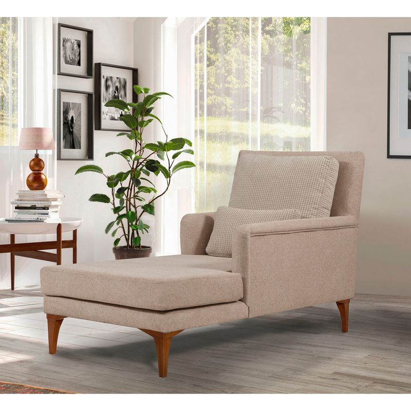 Casa si Gradina - Mobilier - Canapele si coltare - Canapele - Canapea de zi, Atelier Del Sofa, lemn de fag, crem, 79x167x100 cm - Infinity.ro