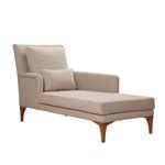 Casa si Gradina - Mobilier - Canapele si coltare - Canapele - Canapea de zi, Atelier Del Sofa, lemn de fag, crem, 79x167x100 cm - Infinity.ro