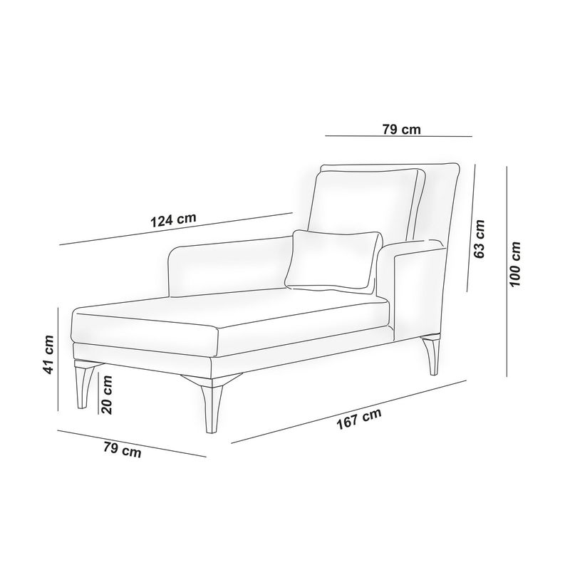 Casa si Gradina - Mobilier - Canapele si coltare - Canapele - Canapea de zi, Atelier Del Sofa, lemn de fag, crem, 79x167x100 cm - Infinity.ro